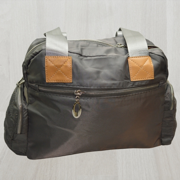 flevado Damen Handtasche Schultertasche Frauen/ Jugend viel Stauraum Schwarz